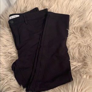 LIZ CLAIBORNE black ponte skinny